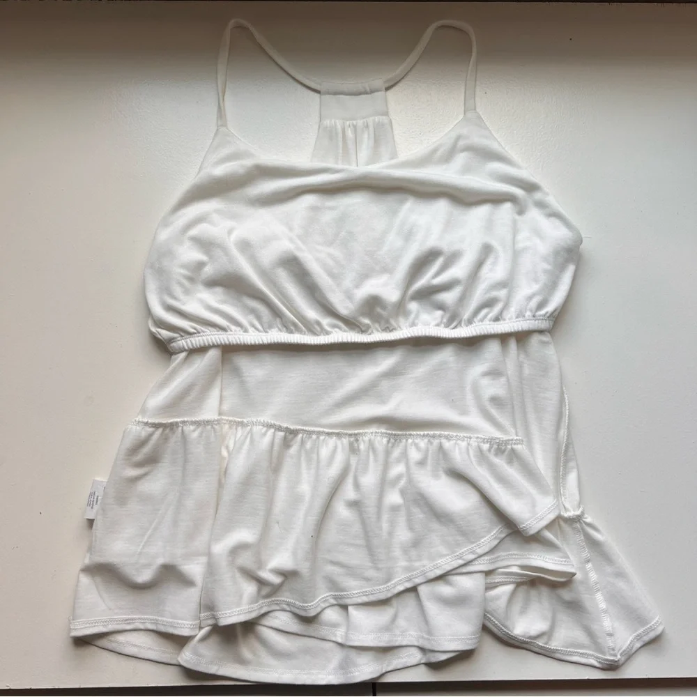 Copper Key Ruffle Bottom Shirt - Picture 7 of 7